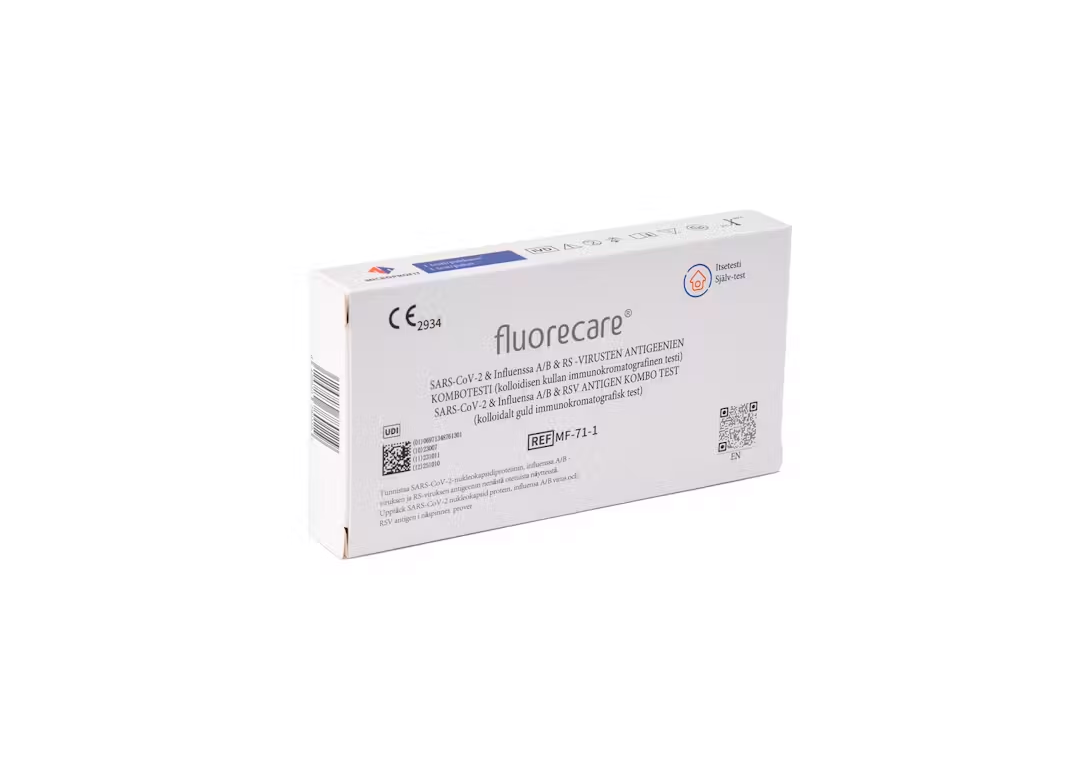 Influensatest, kombinationstest för coronavirus och RSV