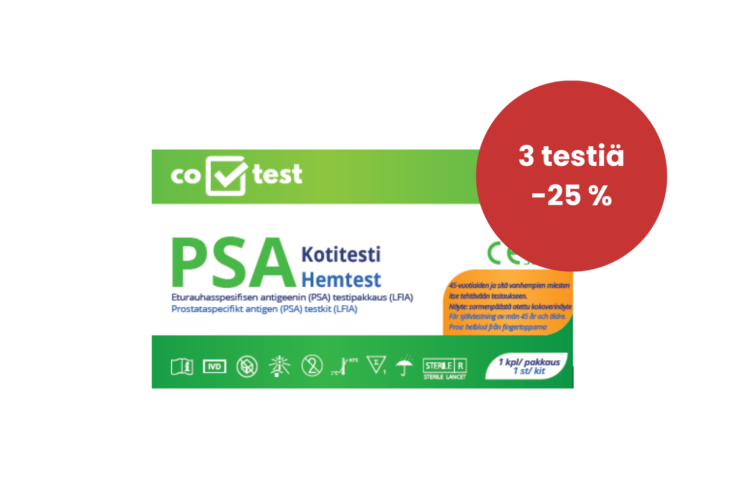 Co-Test PSA Kotitesti