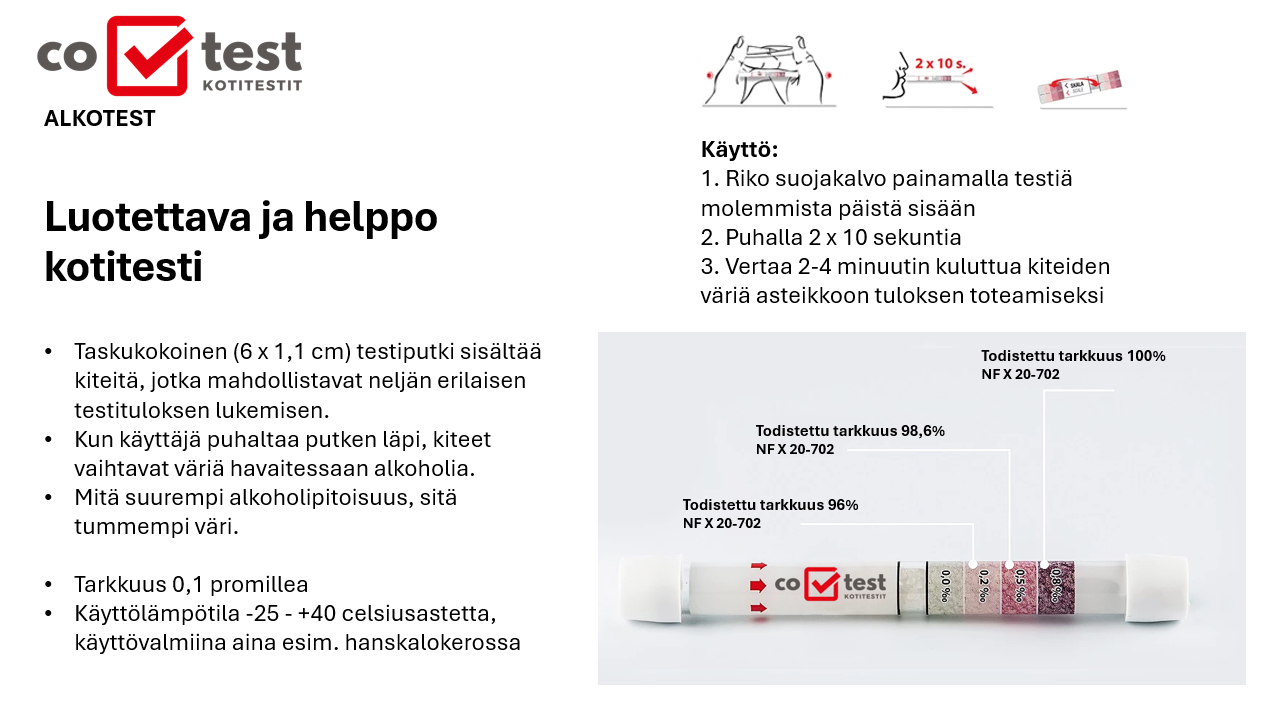 Co-Test Alkoholtest
